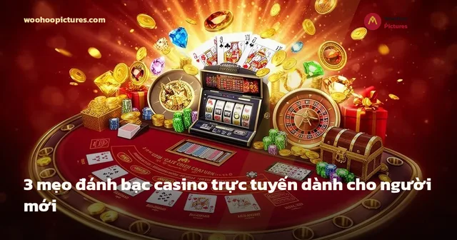 3 mẹo đánh bạc casino trực tuyến dành cho người mới ảnh bìa