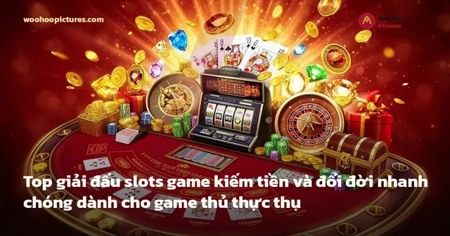 Top giải đấu slots game kiếm tiền và đổi đời nhanh chóng dành cho game thủ thực thụ ảnh bìa