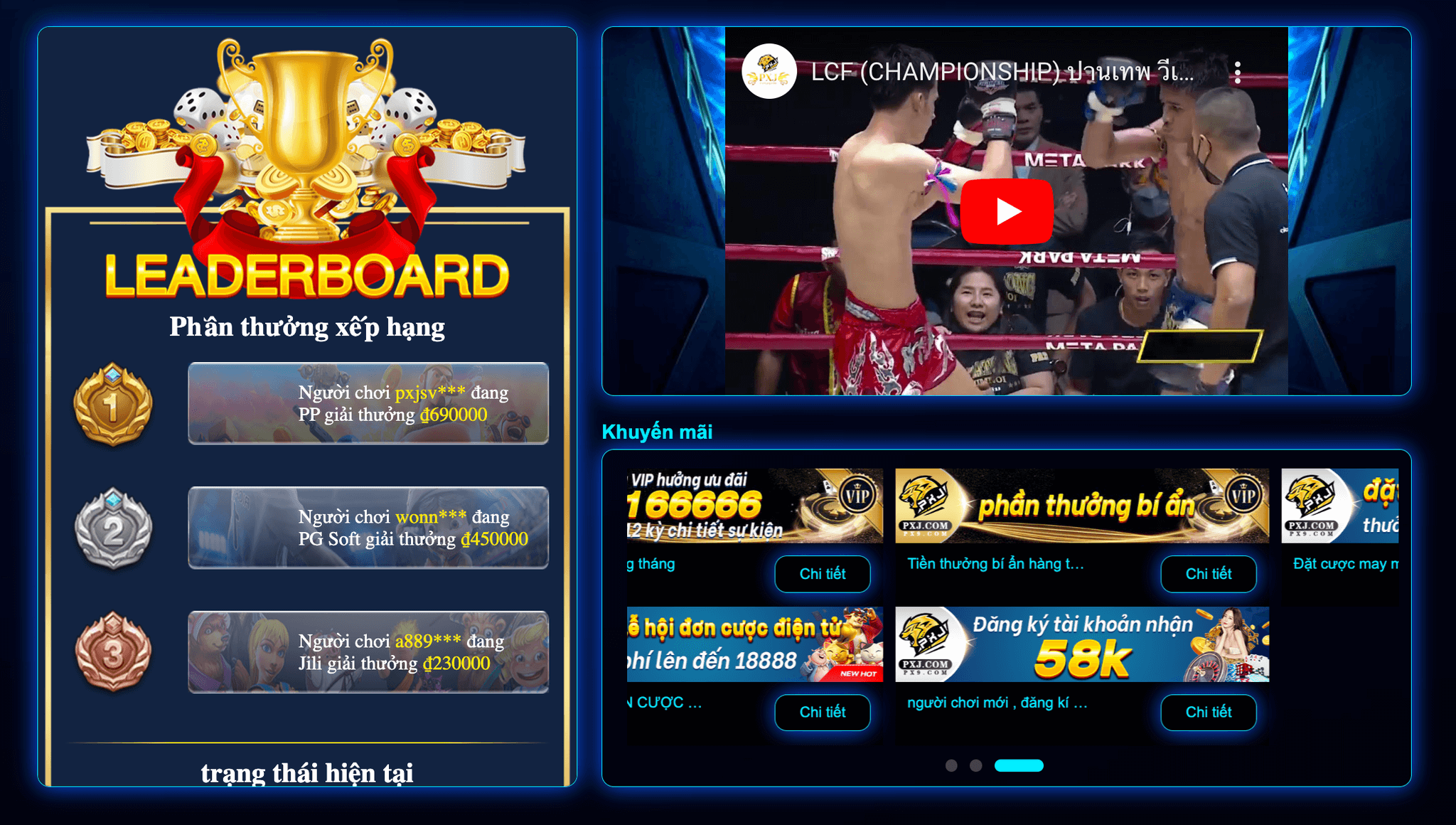 PXJ Việt Nam - Nhà cái uy tín hàng đầu trong lĩnh vực casino trực tuyến